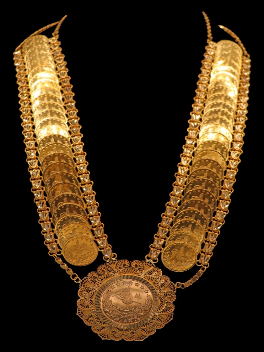 21K Gold Coin Necklace – SW11121